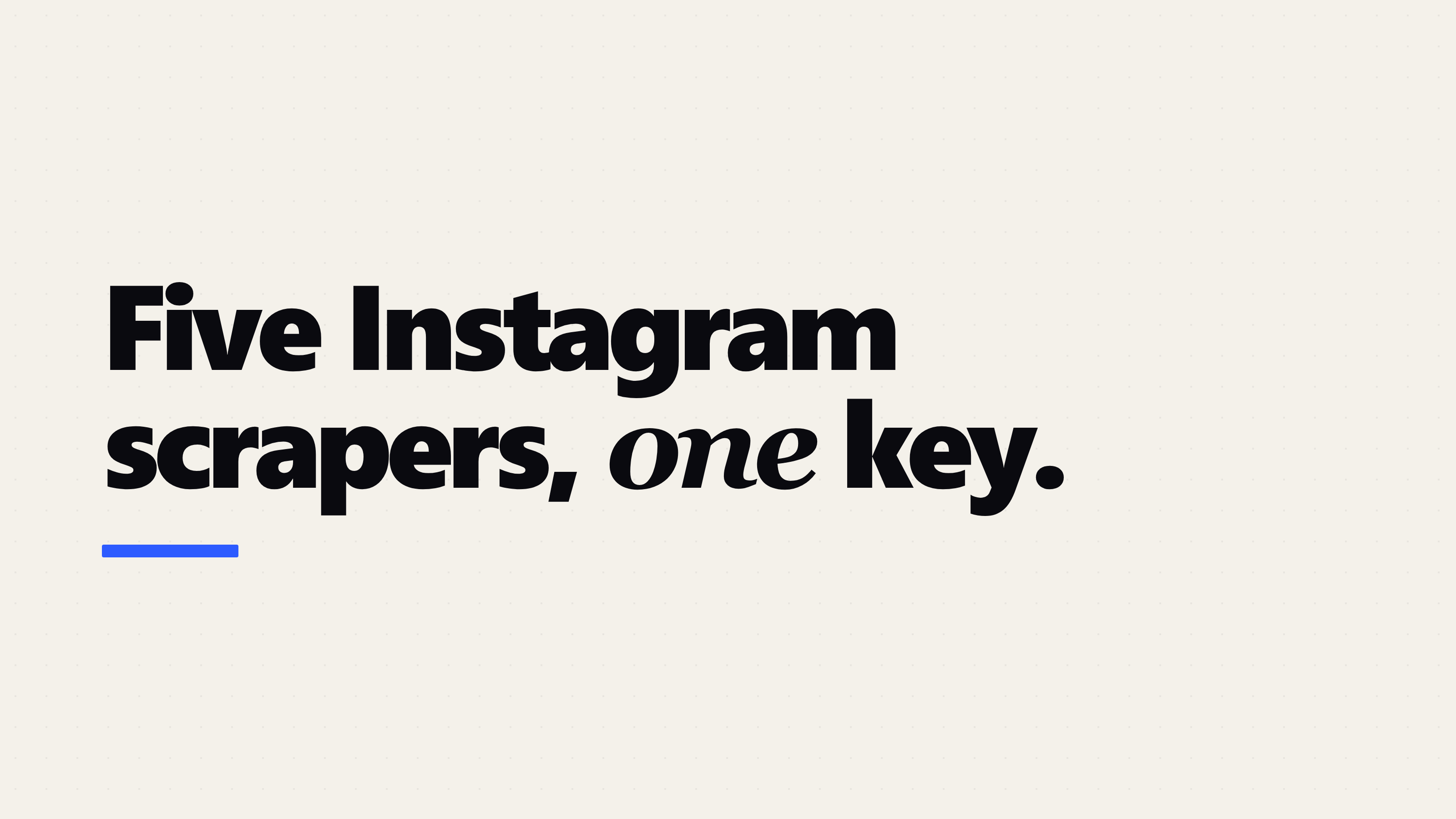 The Apify Instagram Scraper: Which Actor to Use in 2026