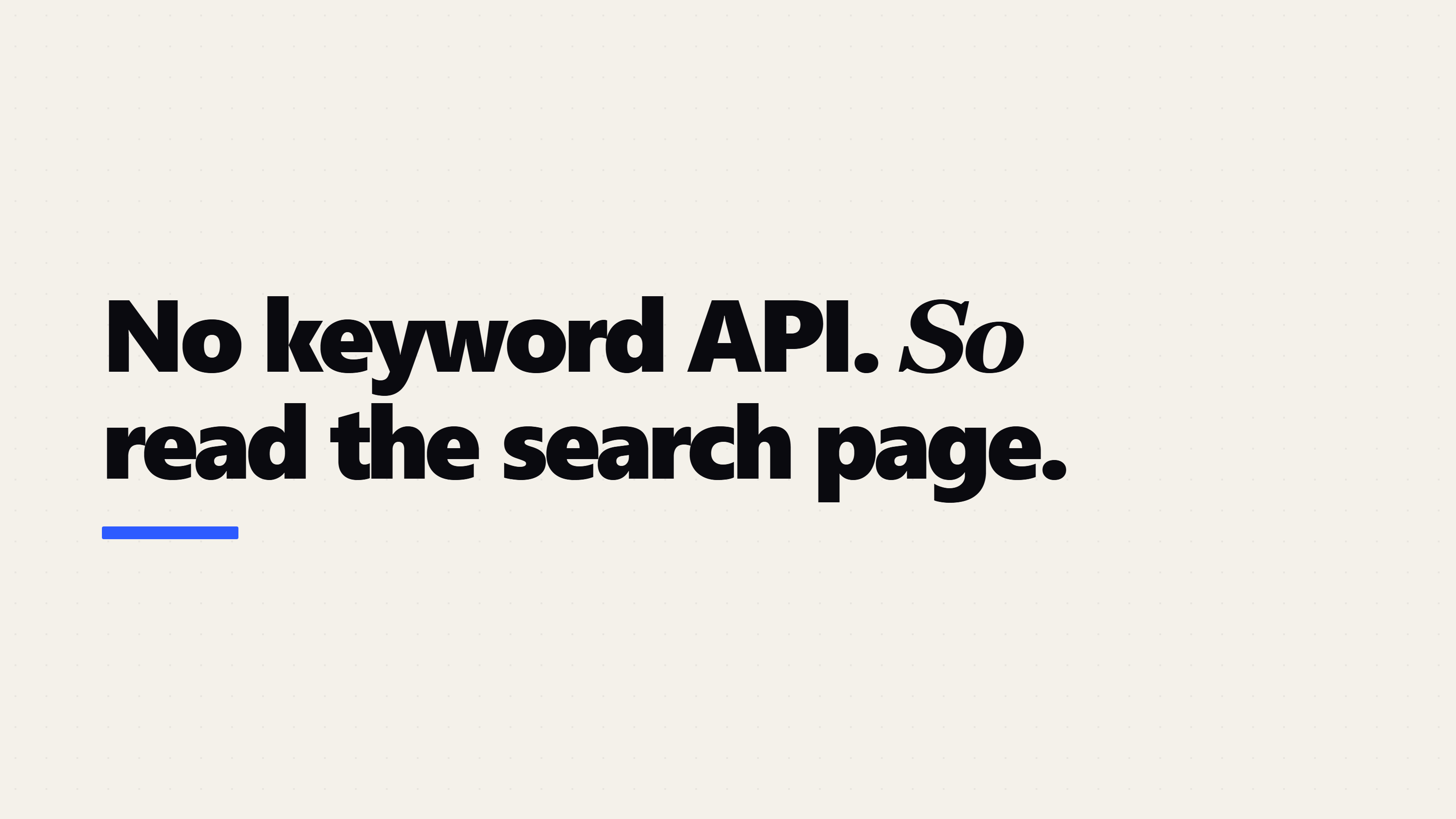 Amazon Search API: What One Keyword Query Returns